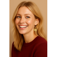 Golden Flower Hanger 