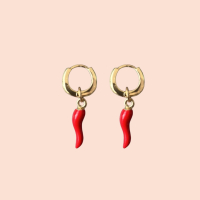 Hot Pepper U Hoops
