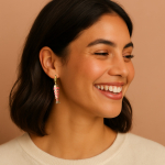 Gold Fish Elegant Hoops