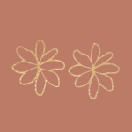 Elegant Golden Flower