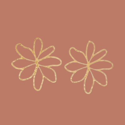 Elegant Golden Flower